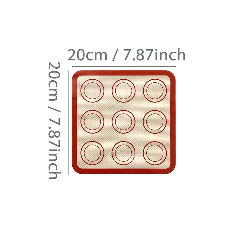 Silicone Baking Mat with Brush & Spatula Set – Non-Stick Reusable Sheets (1, 2 or 4 Pack)