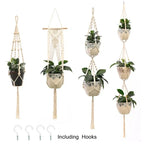 Handmade Macrame Plant Hanger Wall Hanging Basket Planter
