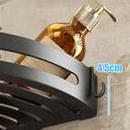 No-Drill Corner Shower Caddy Shelf | Adhesive Bathroom Storage Rack