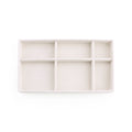 Velvet Jewelry Box Tray Drawer Organizer for Rings Earrings Necklaces Bracelets