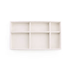 Velvet Jewelry Box Tray Drawer Organizer for Rings Earrings Necklaces Bracelets