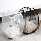 Foldable Ventilated Laundry Basket Large Capacity Portable