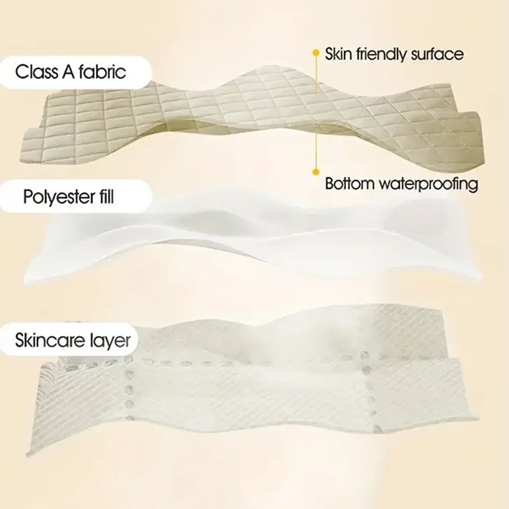 Waterproof Mattress Protector Fitted Deep Pocket | 3D Air Fabric Breathable Bed Cover