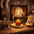 Candle Warmer Lamp with Timer and Dimmer - Cozy Bedroom Decor