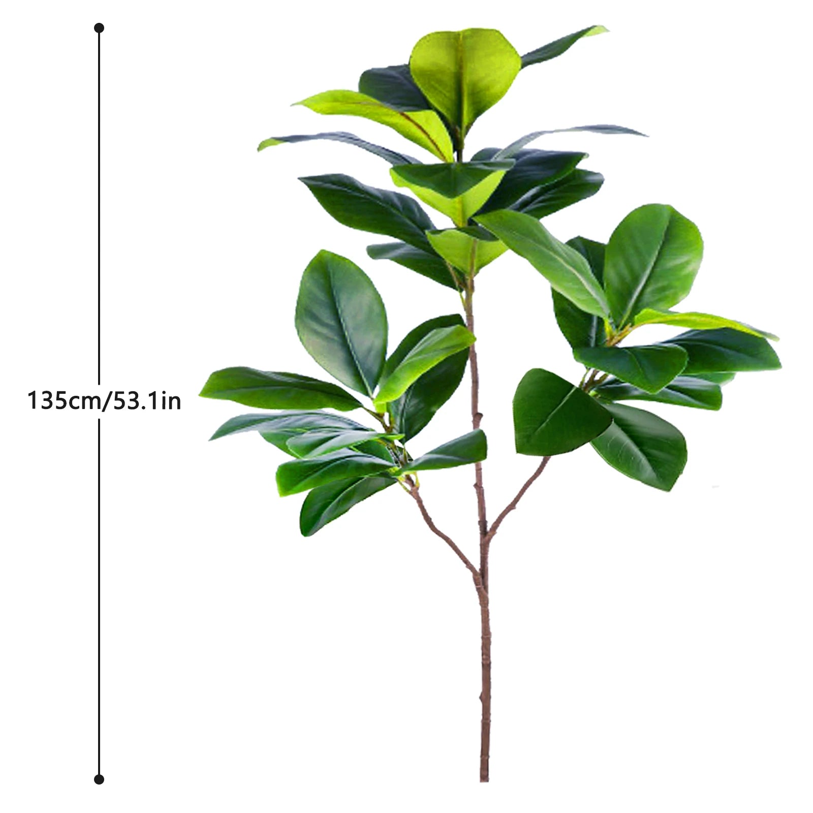 Artificial Fiddle Leaf Fig Tree Indoor Outdoor 77-135cm
