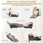 Wedge Pillow Multi-Positional Memory Foam for Body Pain Relief with Removable Cover