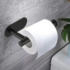 Adhesive Toilet Paper Holder Stainless Steel No Drill Waterproof