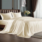 Mulberry Silk Duvet Cover Set 100% Natural Silk Bedding King Queen Single Double