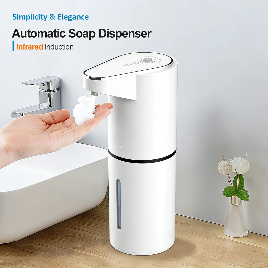 Touchless Foam Soap Dispenser Wall Mounted USB-C Rechargeable