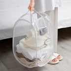 Foldable Ventilated Laundry Basket Large Capacity Portable