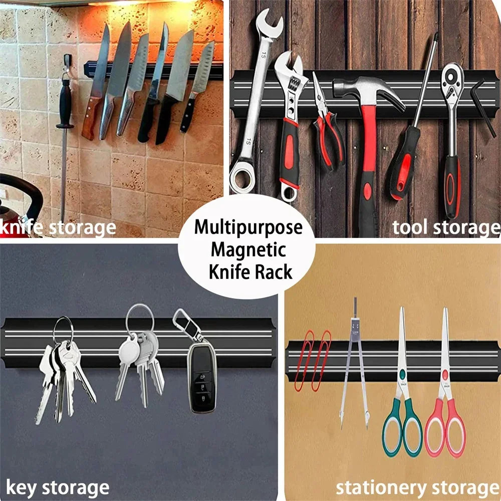 Magnetic Knife Strip Wall Mounted Steel Knife Bar Holder