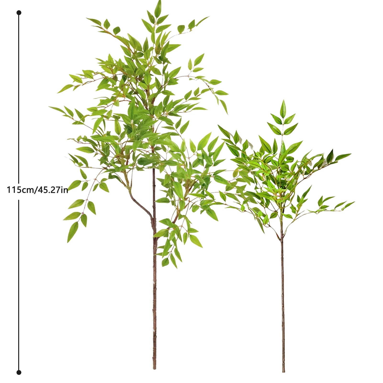 Artificial Fiddle Leaf Fig Tree Indoor Outdoor 77-135cm