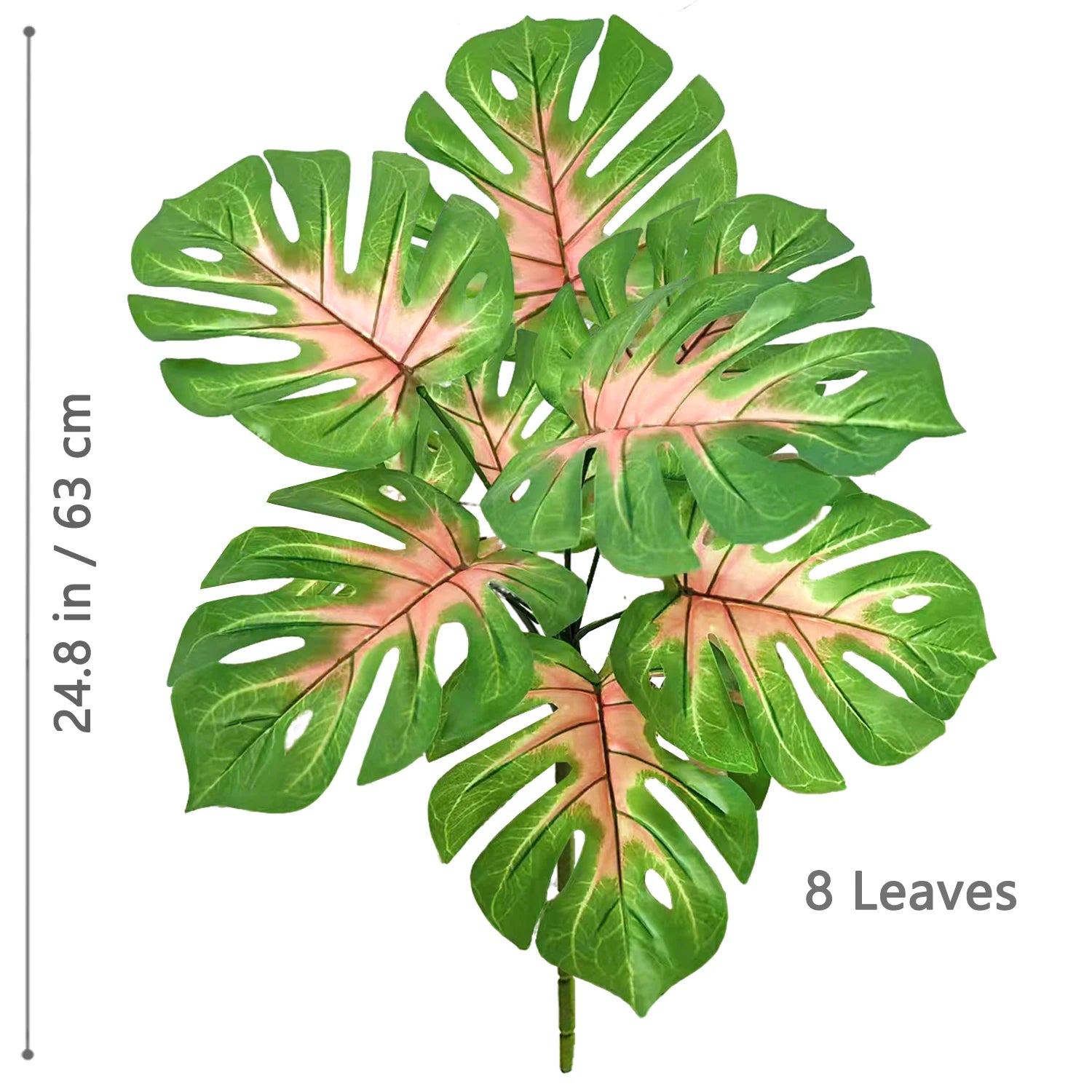 Artificial Monstera Plant Fake Palm Tree Indoor Floor Decor