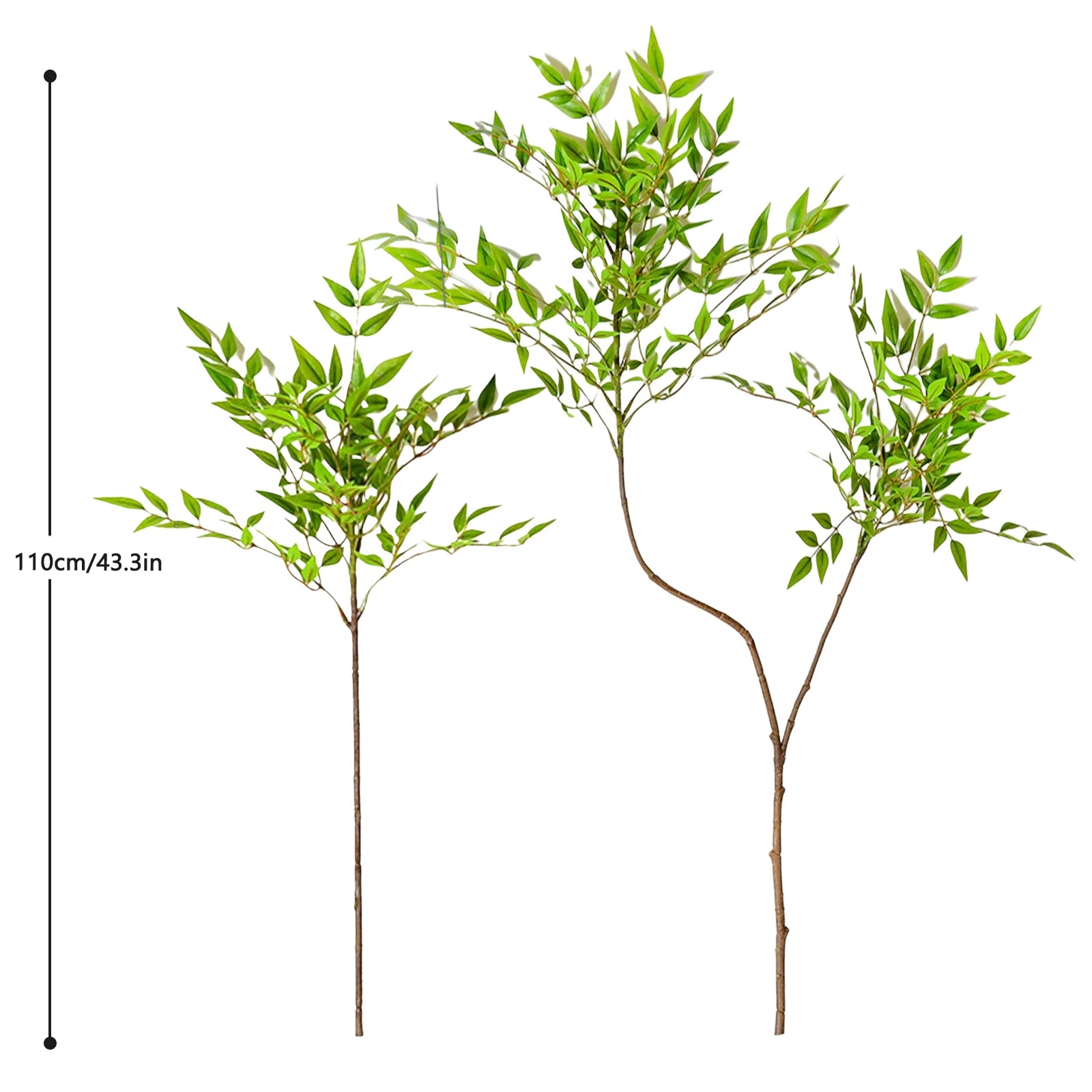Artificial Fiddle Leaf Fig Tree Indoor Outdoor 77-135cm