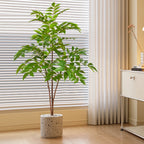 Large Artificial Ficus Tree Indoor – Tall Fake Palm Plant 76–140cm
