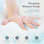 Cooling Mattress Topper Memory Foam Gel Queen 2-3 Inch Thick Breathable Bed Topper