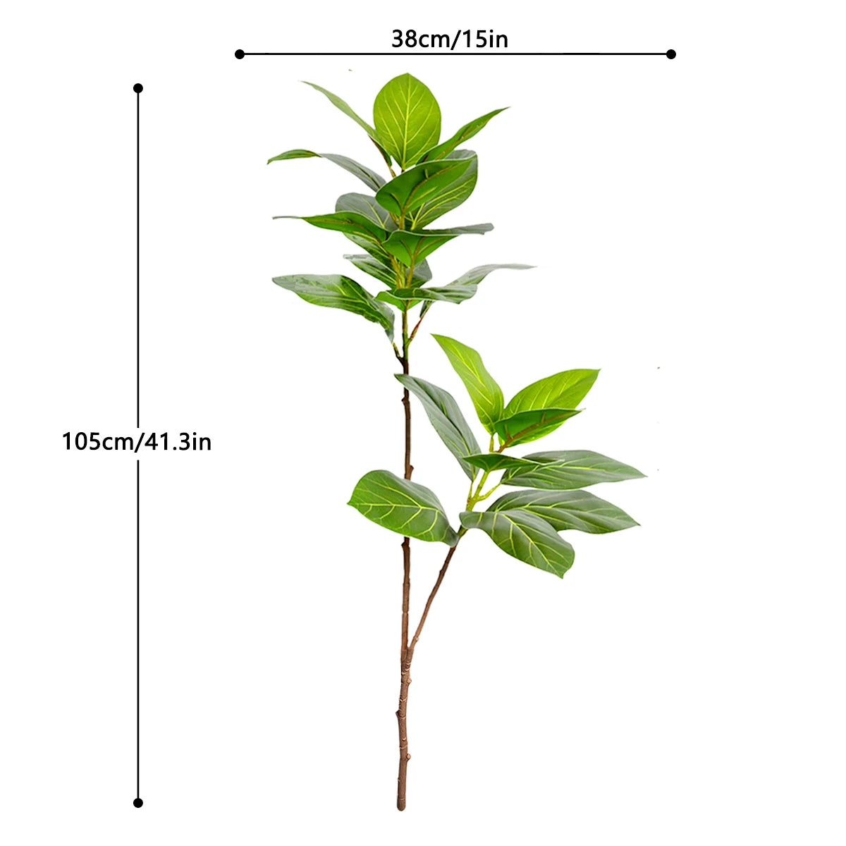 Artificial Fiddle Leaf Fig Tree Indoor Outdoor 77-135cm