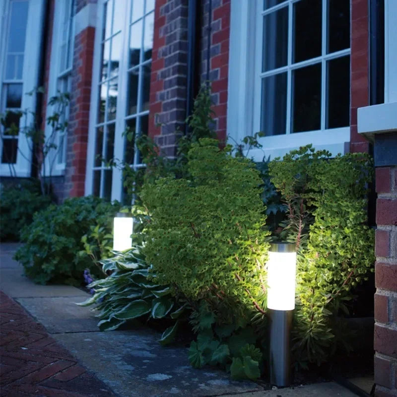 Solar Floor Lamp Outdoor Motion Sensor Waterproof Garden Lawn Light