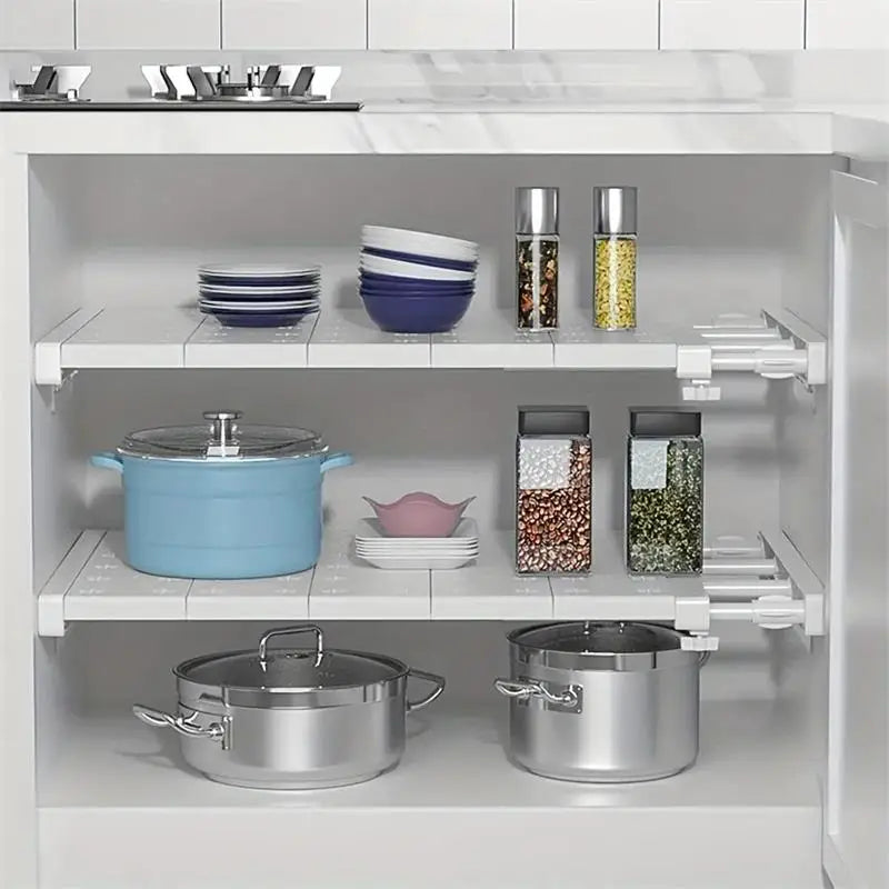 Expandable Shelf Divider for Closet & Wardrobe – No Drill