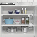 Expandable Shelf Divider for Closet & Wardrobe – No Drill