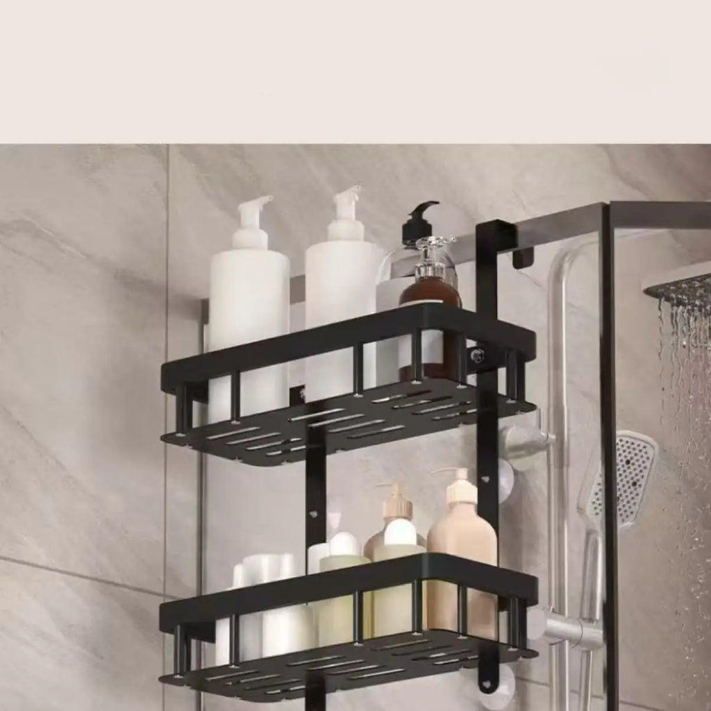 Corner Shower Shelf Wall Mounted 3-Tier Metal Rack
