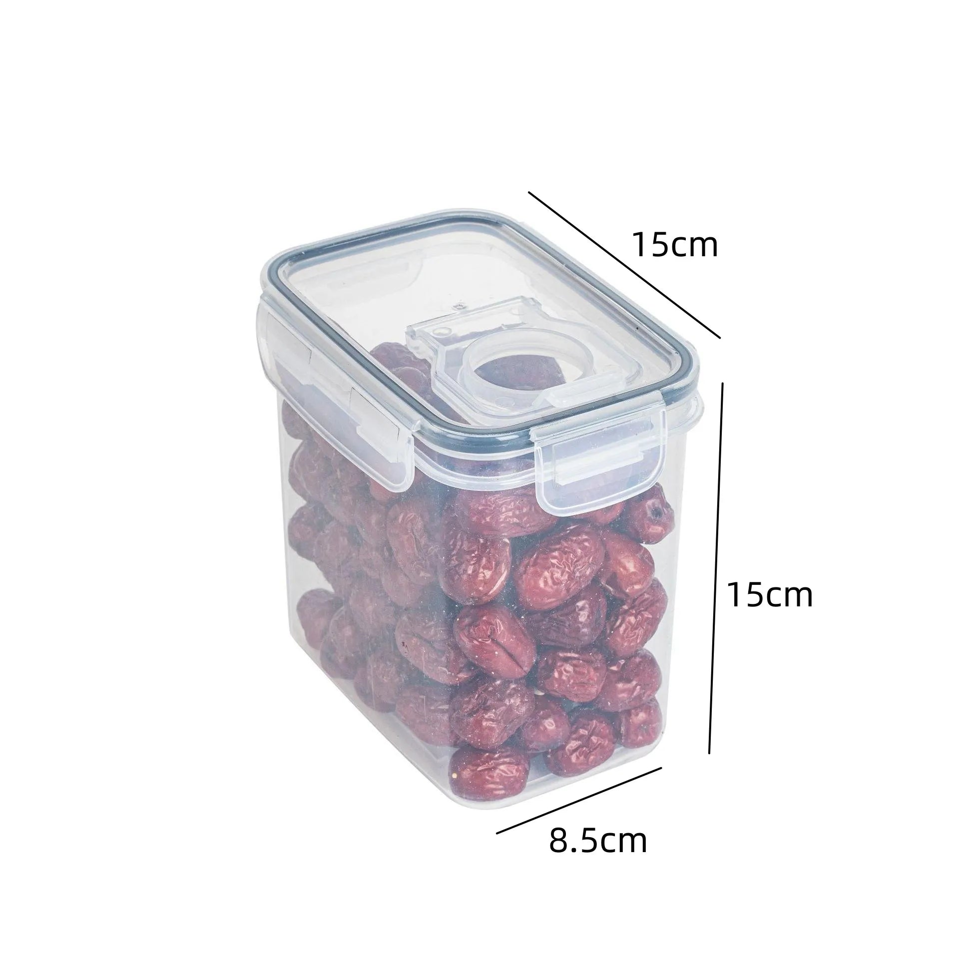 Airtight Pantry Storage Containers with Lids – Cereal & Dry Food Set
