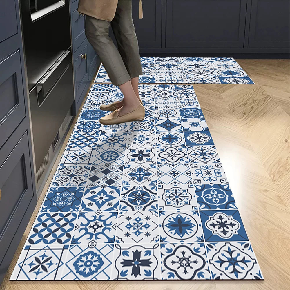 Anti-Slip Kitchen Floor Mat | Absorbent Quick-Dry Bath Rug