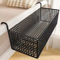 Iron Hanging Storage Basket – Bed Frame, Door & Under-Bed Organizer