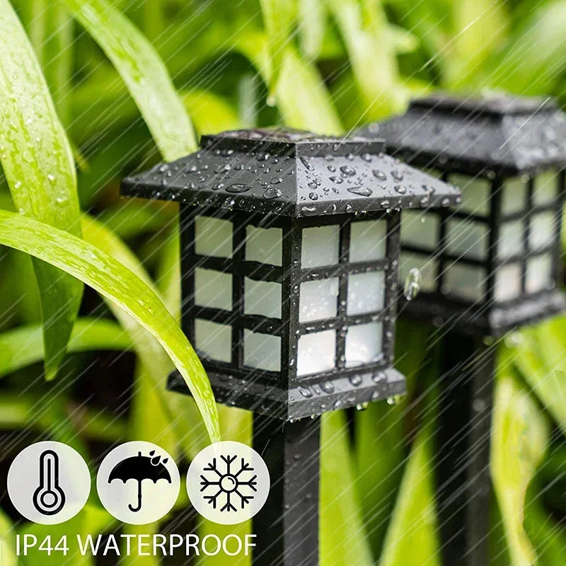 Solar Pathway Lights Outdoor Waterproof Walkway Set (2/4/6/8 Pack)