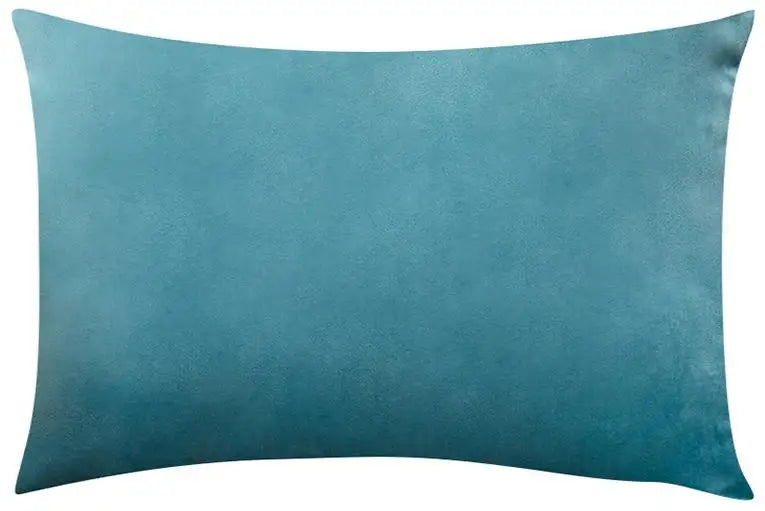 Velvet Plaid Cushion Cover for Sofa and Living Room 12x20