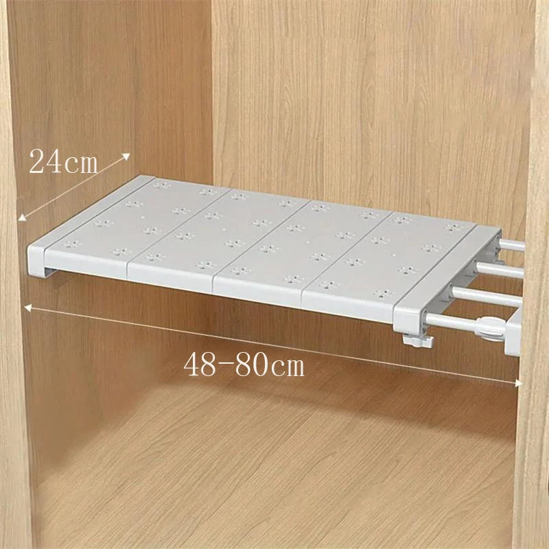 Expandable Shelf Divider for Closet & Wardrobe – No Drill