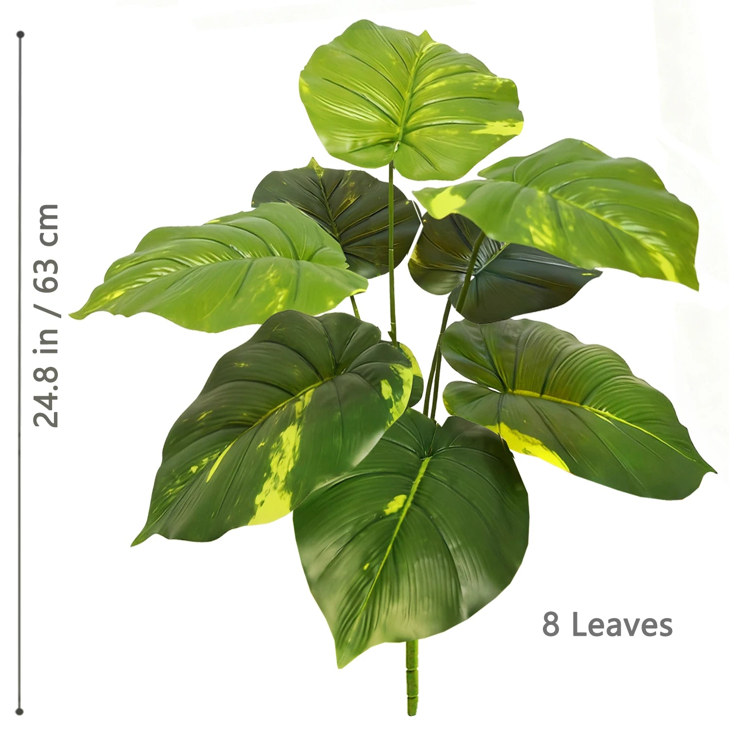Artificial Monstera Plant Fake Palm Tree Indoor Floor Decor
