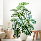 Artificial Monstera Plant Fake Palm Tree Indoor Floor Decor