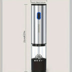 Electric Salt & Pepper Grinder Set – Rechargeable, Adjustable Coarseness