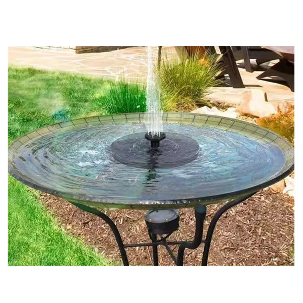 Solar Water Fountain Floating Pump for Bird Bath Pond Garden Outdoor