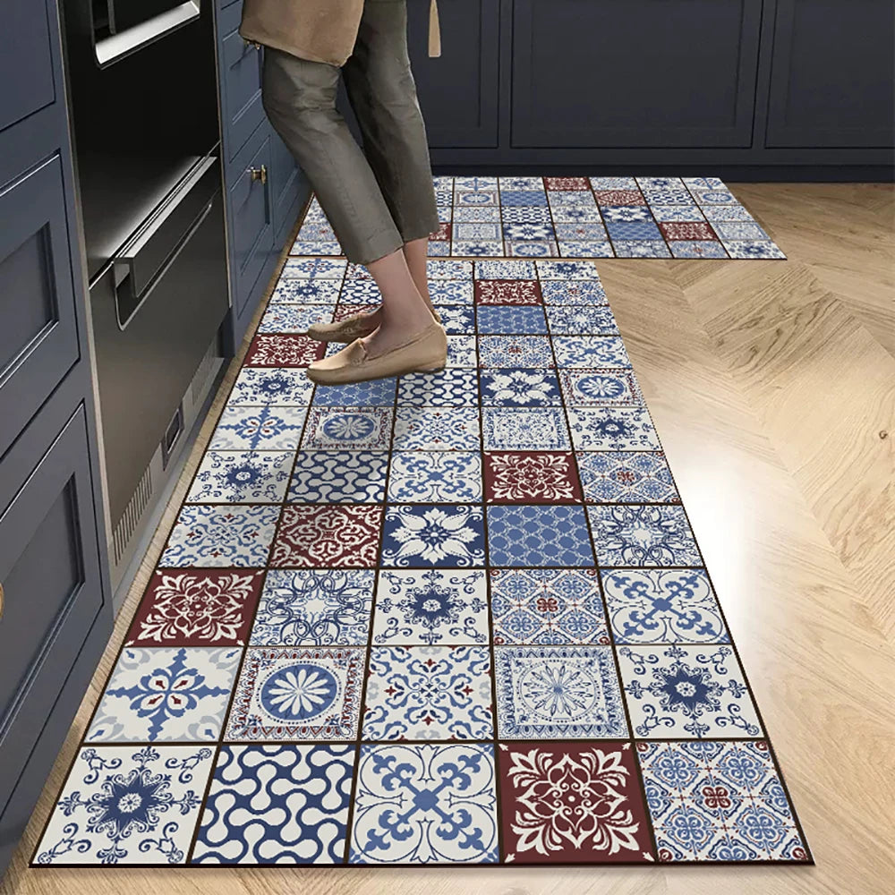 Anti-Slip Kitchen Floor Mat | Absorbent Quick-Dry Bath Rug