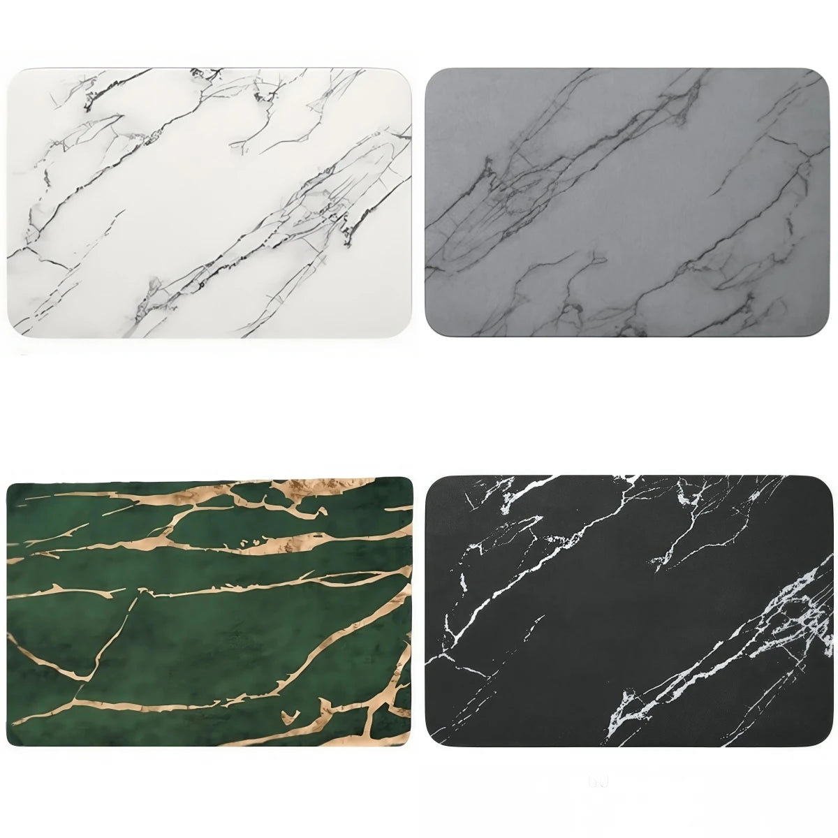 Diatomite Stone Bath Mat Non-Slip Quick Dry 60x40cm Shower Rug