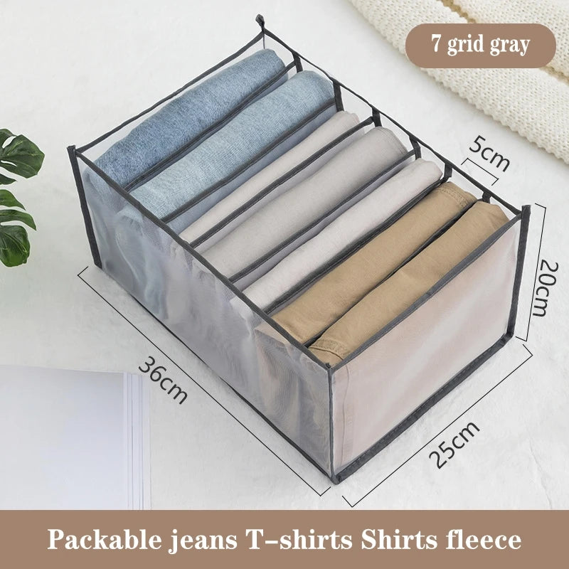 Foldable Drawer Organizer Boxes for Underwear, Bras & Socks