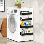 Magnetic Fridge Storage Rack Organizer | Kitchen Side Hanging Rack