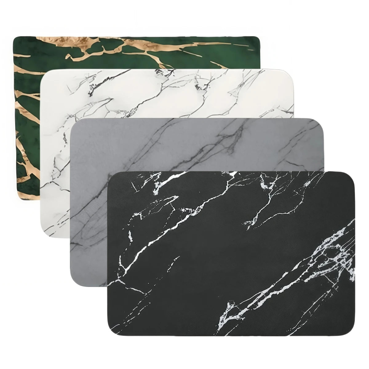 Diatomite Stone Bath Mat Non-Slip Quick Dry 60x40cm Shower Rug