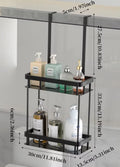 Corner Shower Shelf Wall Mounted 3-Tier Metal Rack