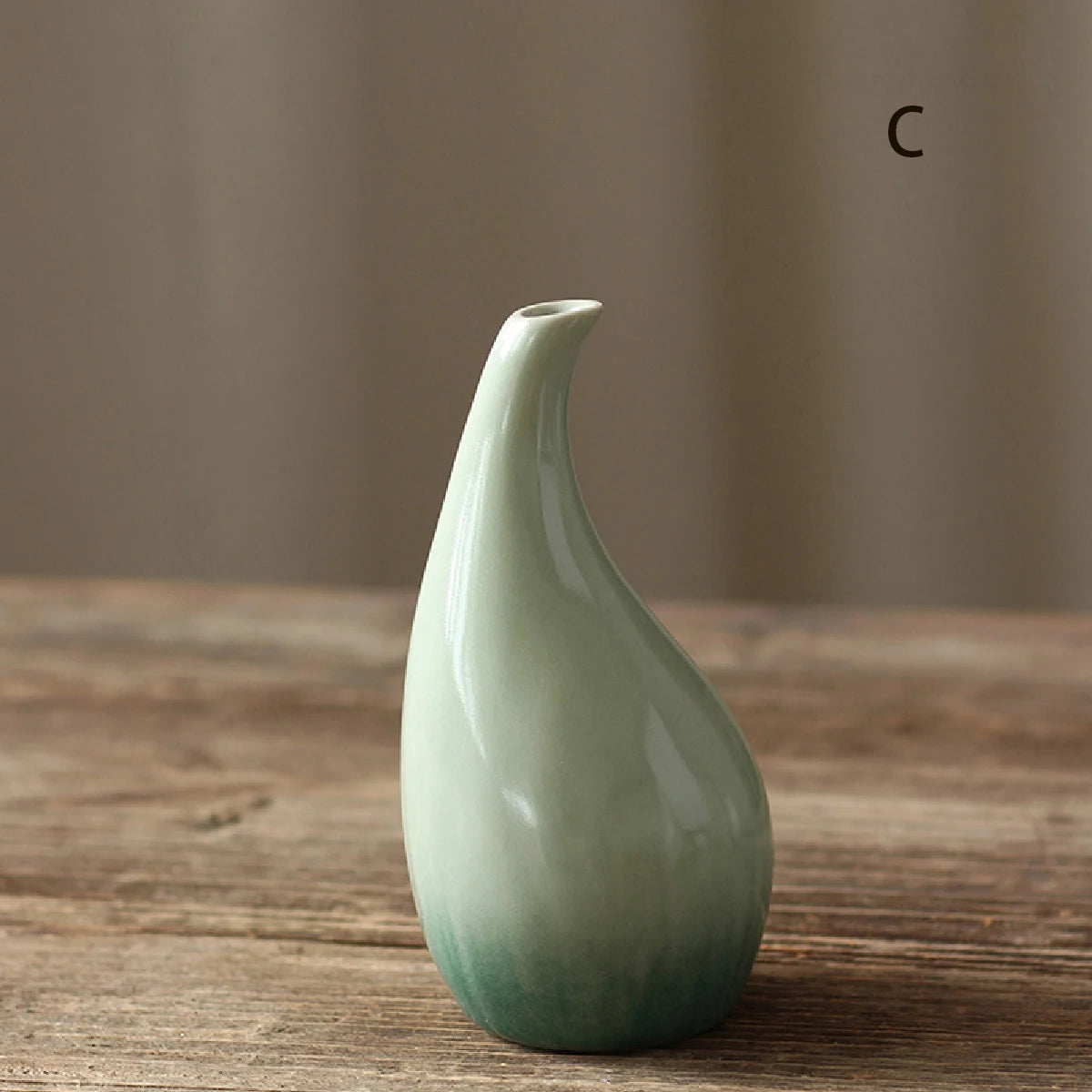 Celeste Ceramic Vase – Minimalist Nordic Living Room & Dining Table Decor
