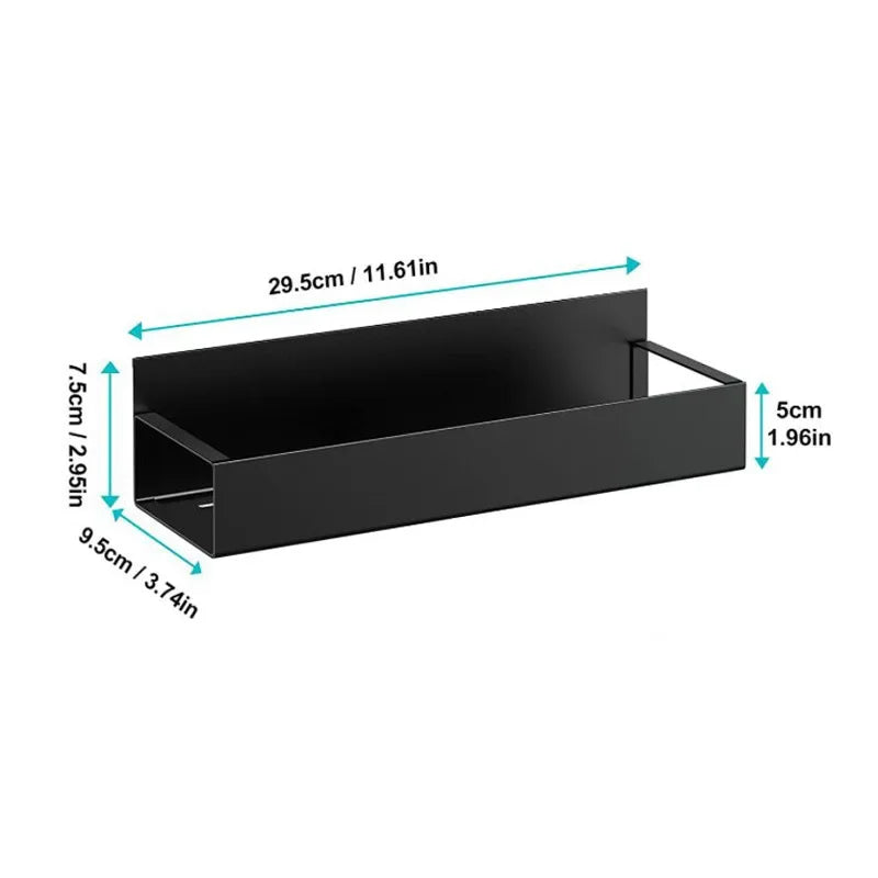 Magnetic Fridge Storage Rack Organizer | Kitchen Side Hanging Rack
