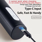 Electric Milk Frother Rechargeable – USB-C Handheld Whisk for Coffee