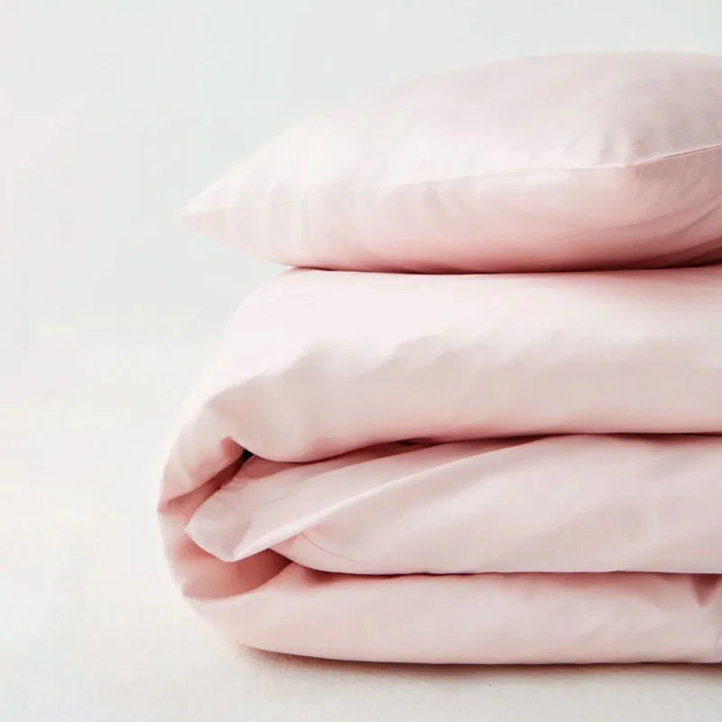 Silk Duvet Cover Set Lyocell Bamboo Tencel Summer Cooling 3-Piece