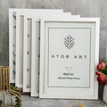 Wooden Photo Frames Set of 5 – 10x15, 15x20, 20x25 & A4 Sizes