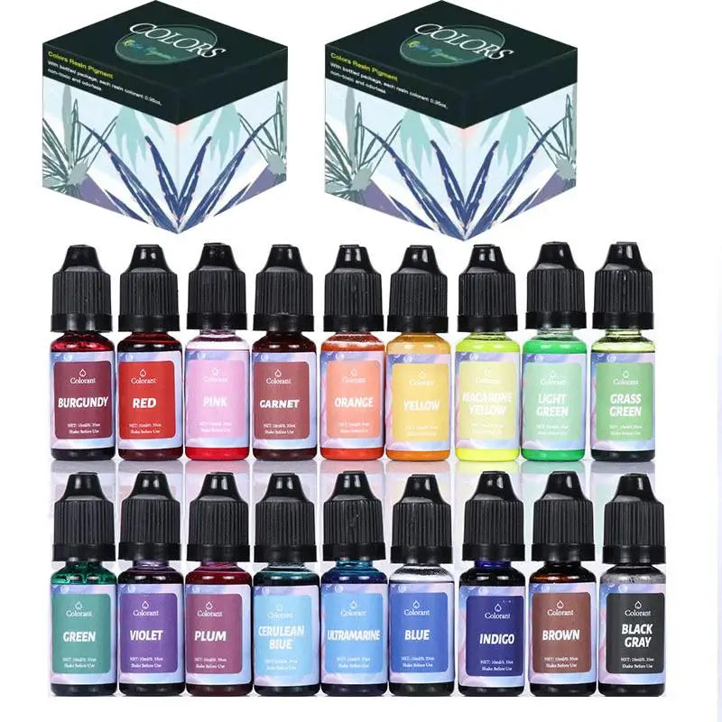 Liquid Candle Dye Set – DIY Candle & Soap Colorant Kit