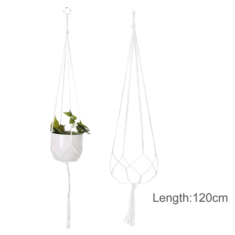 Handmade Macrame Plant Hanger Wall Hanging Basket Planter
