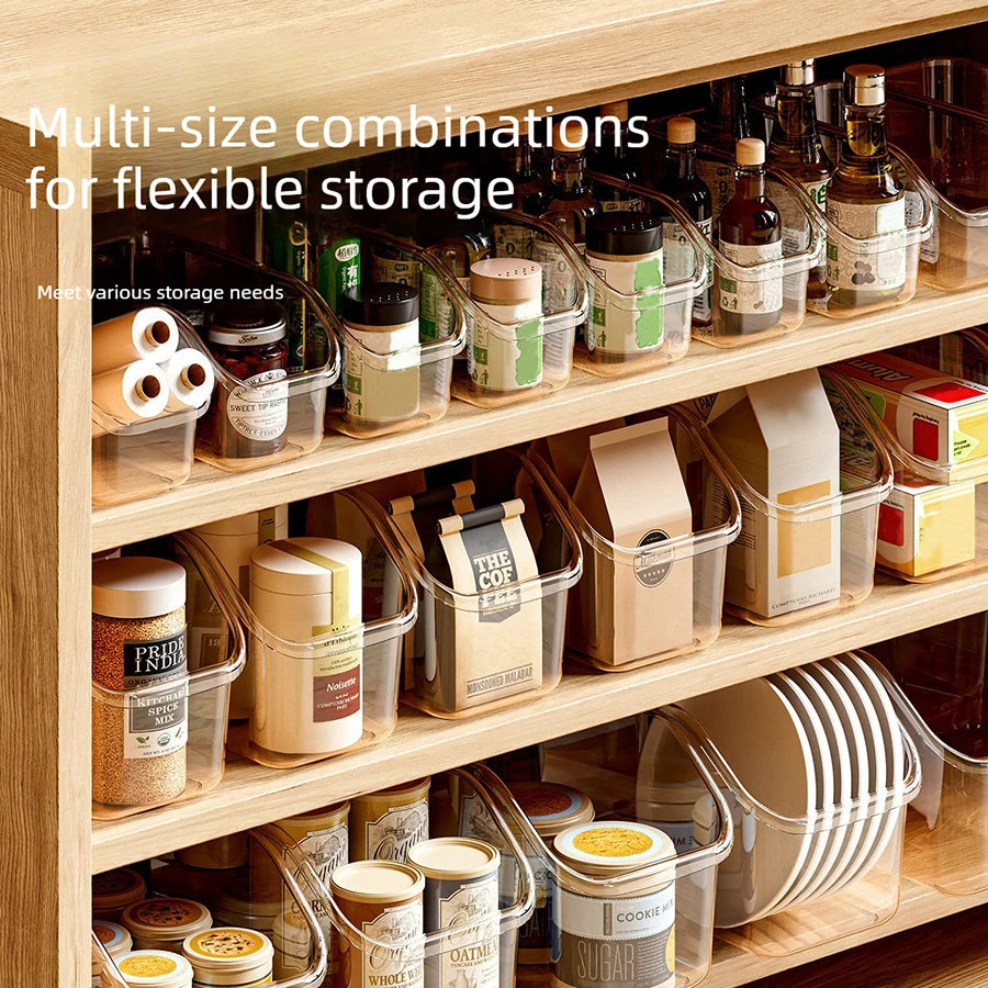 Under Sink Organizer with Wheels and Bottle Storage Bins