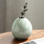 Celeste Ceramic Vase – Minimalist Nordic Living Room & Dining Table Decor